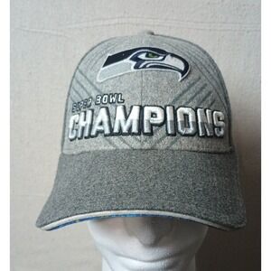 New‎ Era Seahawks Super Bowl XLVIII Champions Hat NFL Football Cap 9Forty